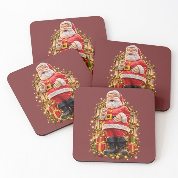 Item preview, Auckland Santa Statue — Festive Christmas Design designed and sold by kornkobart.