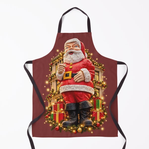 Item preview, Auckland Santa Statue — Festive Christmas Design designed and sold by kornkobart.