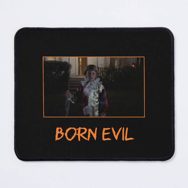 Item preview, Born Evil (Orange Text with Halloween Franchise Logo) designed and sold by Atomic Mouth Designs.