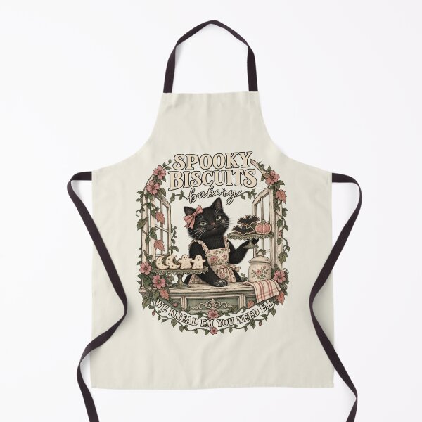 Item preview, Meowloween Bakery Cottagecore Cat designed and sold by AmiGraph.