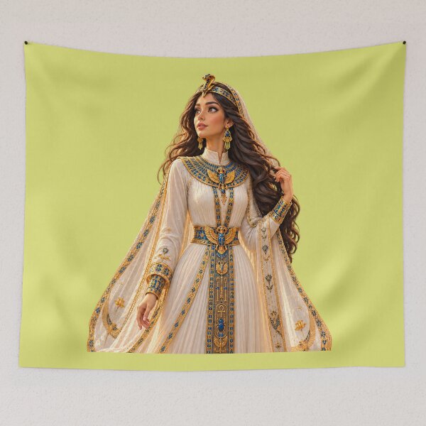 Item preview, Egyptian Queen – Ancient Egypt Royalty & Luxury Art designed and sold by NEFERSIGN.