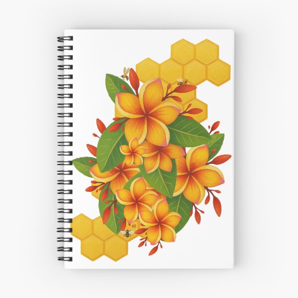 Item preview, Beehive, bees, and flowers designed and sold by re2m.