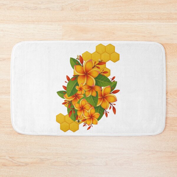 Item preview, Beehive, bees, and flowers designed and sold by re2m.