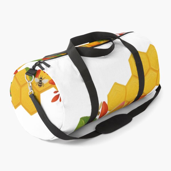 Item preview, Beehive, bees, and flowers designed and sold by re2m.