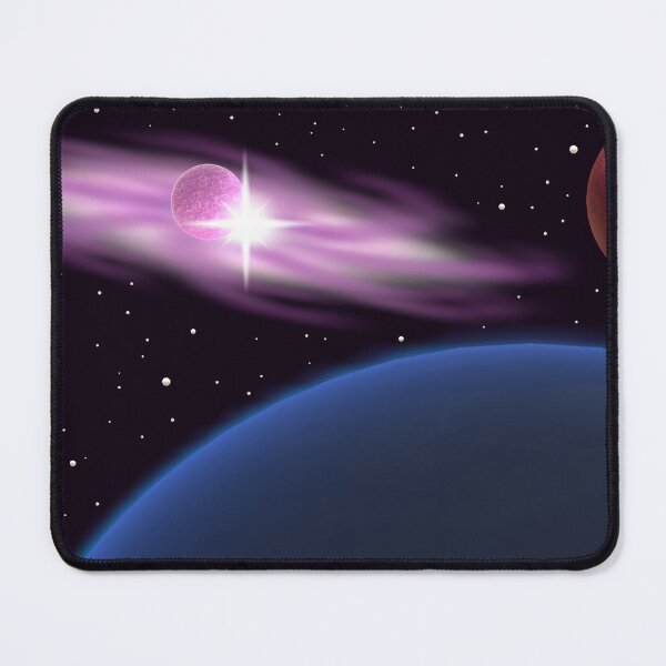 Item preview, Cosmic Symphony - Distant Worlds Sci-Fi Landscape designed and sold by ArtisticJump.