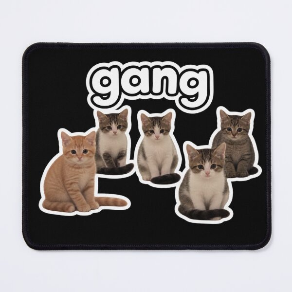Item preview, Kitten gang designed and sold by MileAMinBrain.