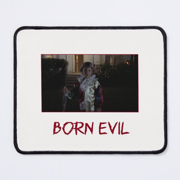 Item preview, Born Evil (Red Text with Halloween Franchise Logo) designed and sold by Atomic Mouth Designs.