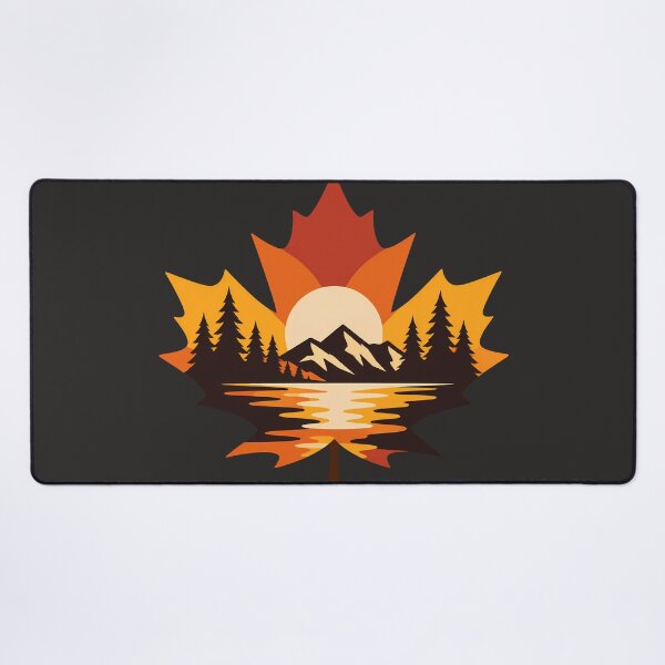 Item preview, Fall Maple Leaf Vintage Nature Landscape Graphic designed and sold by karamram.
