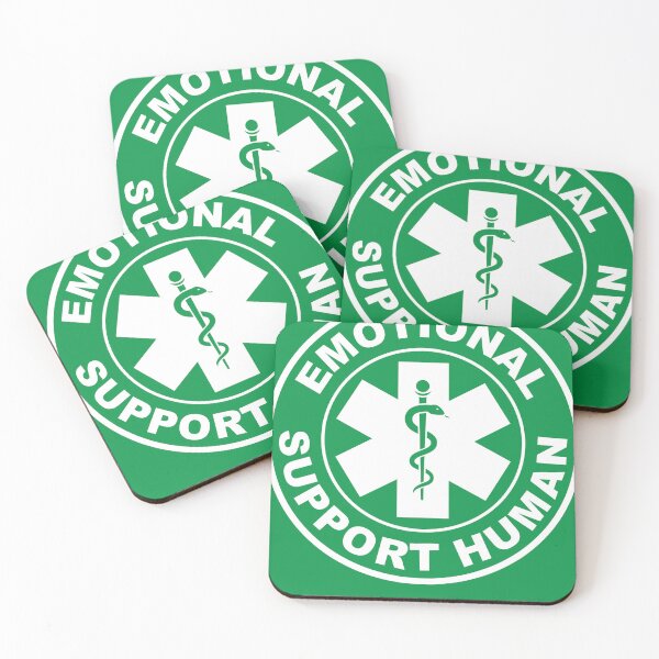 Item preview, Emotional Support Human designed and sold by MoofyDesigns.