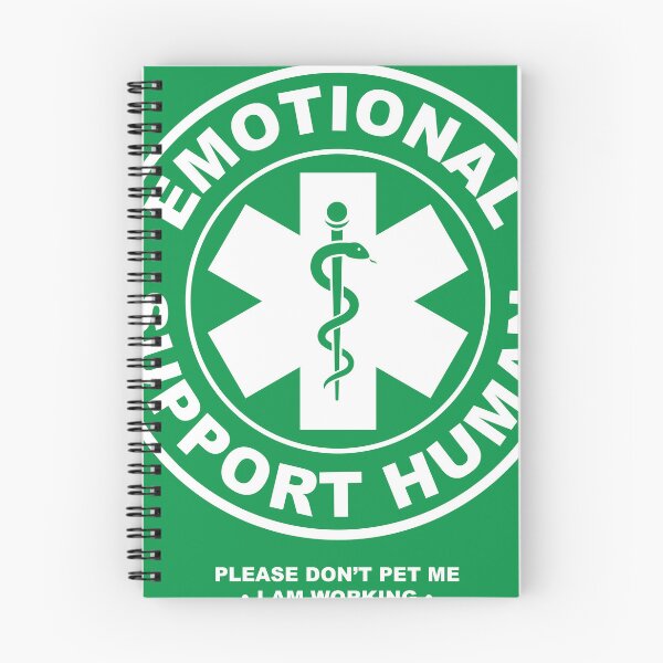 Item preview, Emotional Support Human designed and sold by MoofyDesigns.