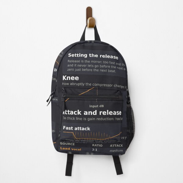 Item preview, Compression Reference Chart - Threshold Ratio Attack Release - Dark designed and sold by iampaulmorris.