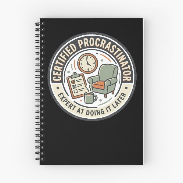 Item preview, Certified Procrastinator Expert At Doing It Later Vintage Seal Art designed and sold by mood-draftsman.