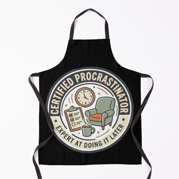 Item preview, Certified Procrastinator Expert At Doing It Later Vintage Seal Art designed and sold by mood-draftsman.
