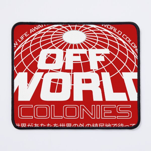 Item preview, Off-world Colonies (White) designed and sold by MoofyDesigns.