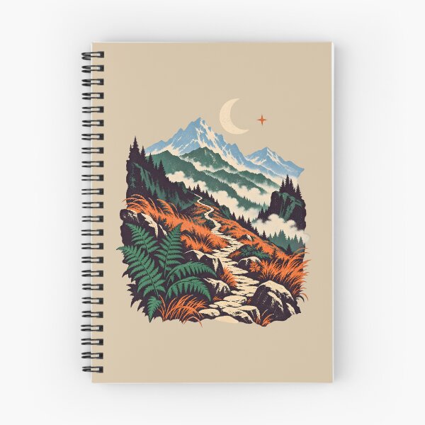 Item preview, Misty Highlands Moon – Vintage Autumn Trail designed and sold by VioVibe.
