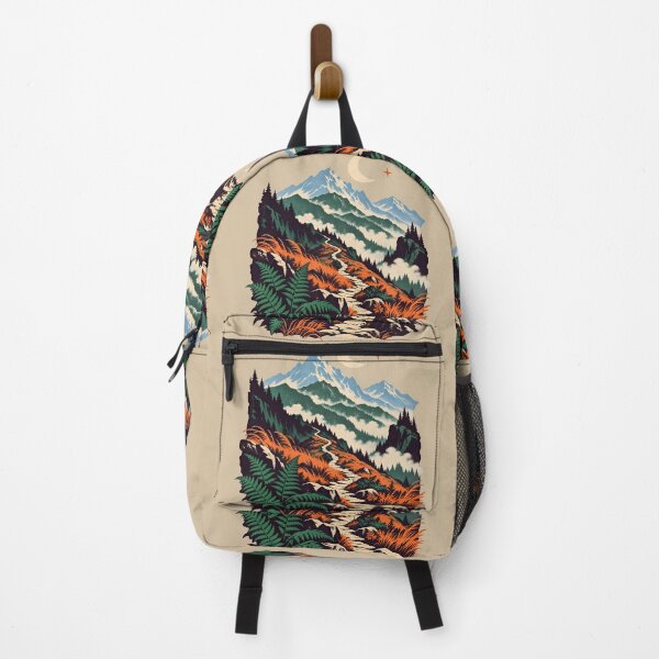 Item preview, Misty Highlands Moon – Vintage Autumn Trail designed and sold by VioVibe.