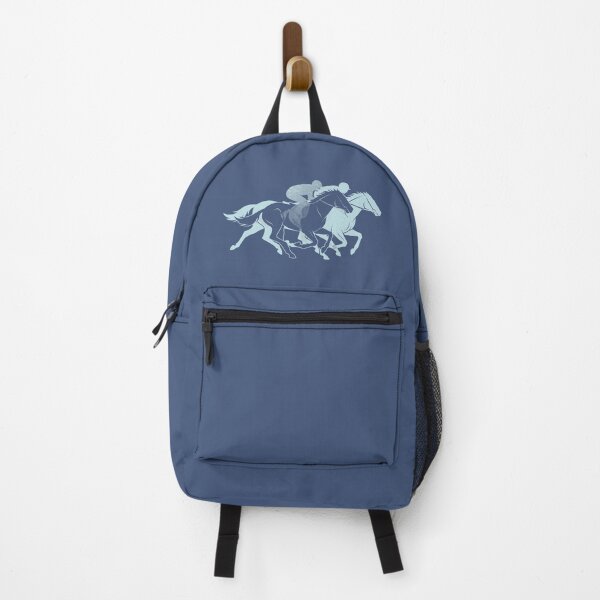 Item preview, Horse Racing Jockeys Light Blue Equestrian Graphic designed and sold by KiwiRider.