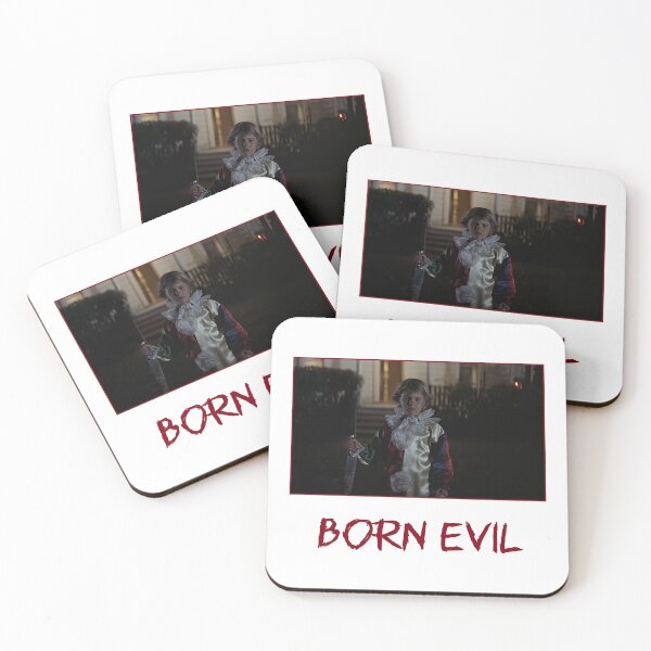 Item preview, Born Evil (Red Text with No Logo) designed and sold by Atomic Mouth Designs.