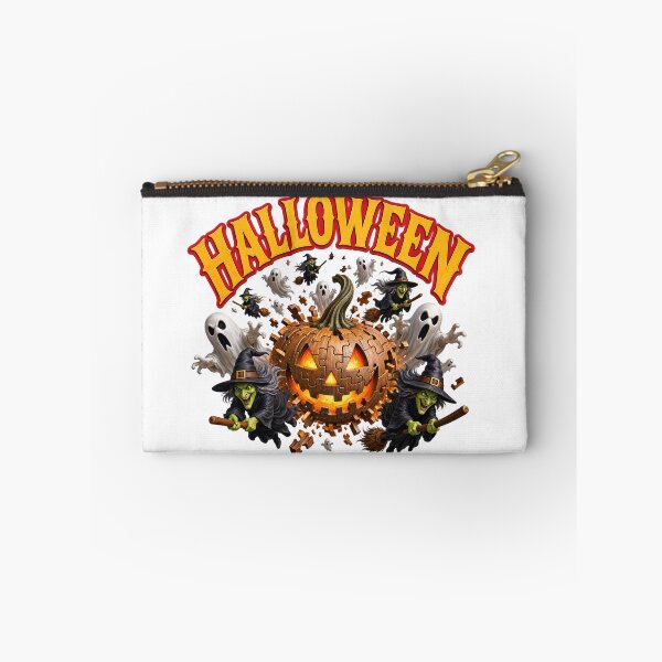 Item preview, Retro Halloween Pumpkin T-Shirt Graphic - 3D Ghost Illusion designed and sold by VisualVerseLab.