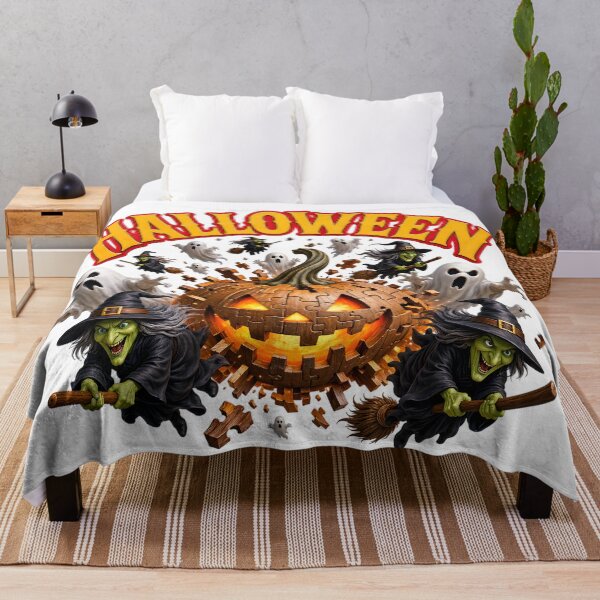 Item preview, Retro Halloween Pumpkin T-Shirt Graphic - 3D Ghost Illusion designed and sold by VisualVerseLab.