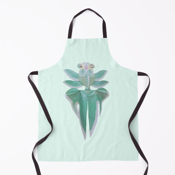 Item preview, Green Chinese Fish Kite Pattern designed and sold by PopBubbleShop.
