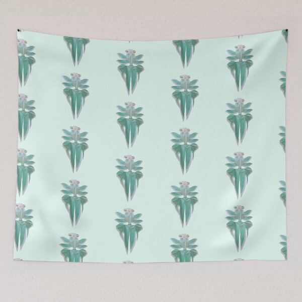 Item preview, Green Chinese Fish Kite Pattern designed and sold by PopBubbleShop.