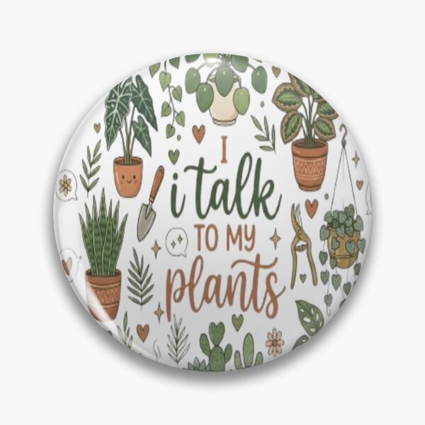 Item preview, I Talk To My Plants Funny Houseplant Lover Gardening Gift designed and sold by ArtsyElegance4U ⭐⭐⭐⭐⭐.