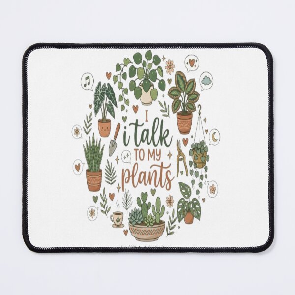 Item preview, I Talk To My Plants Funny Houseplant Lover Gardening Gift designed and sold by ArtsyElegance4U ⭐⭐⭐⭐⭐.