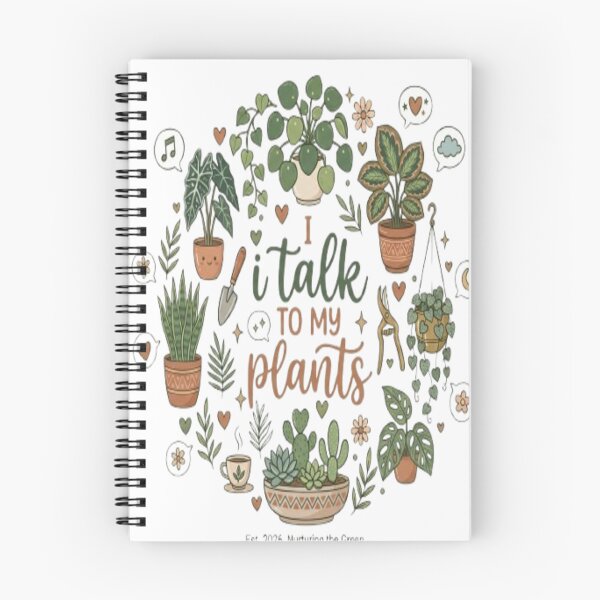 Item preview, I Talk To My Plants Funny Houseplant Lover Gardening Gift designed and sold by ArtsyElegance4U ⭐⭐⭐⭐⭐.