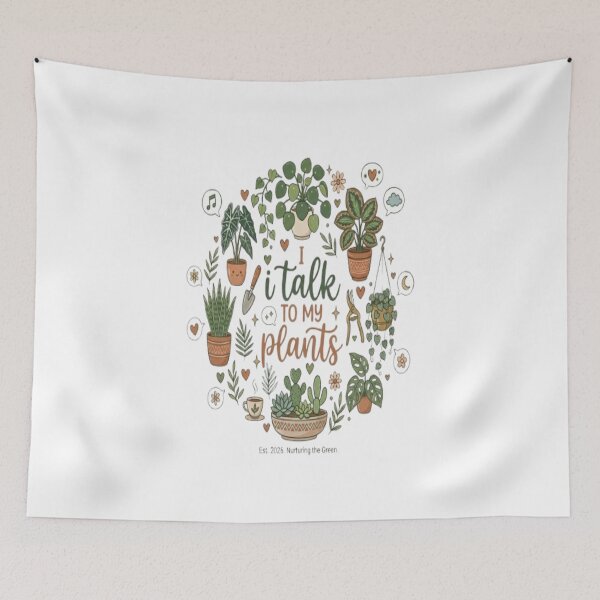 Item preview, I Talk To My Plants Funny Houseplant Lover Gardening Gift designed and sold by ArtsyElegance4U ⭐⭐⭐⭐⭐.