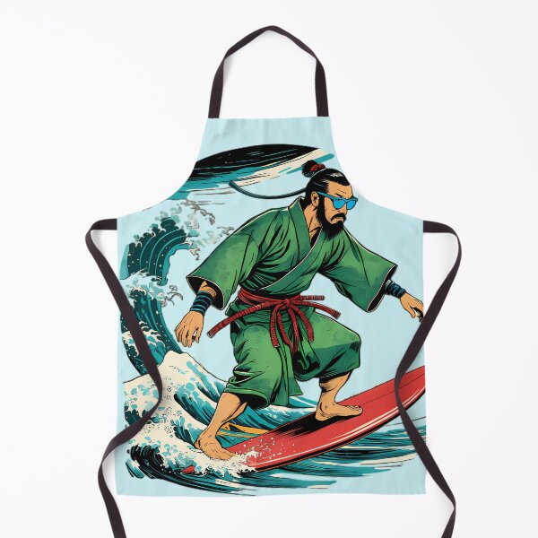 Item preview, Surfing Samurai designed and sold by Structure-Blue.
