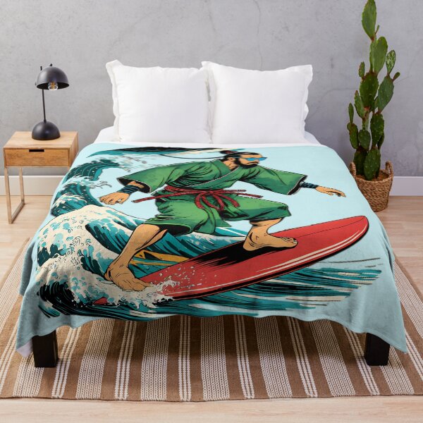 Item preview, Surfing Samurai designed and sold by Structure-Blue.