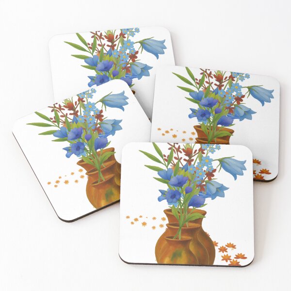 Item preview, Flowers in the clay pot designed and sold by re2m.