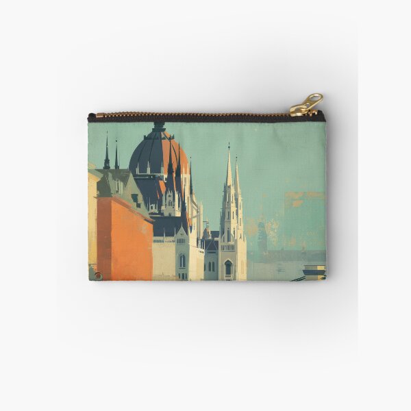Item preview, Budapest – Parliament Riverside Travel Print, Hungary designed and sold by MarkedArtPrints.