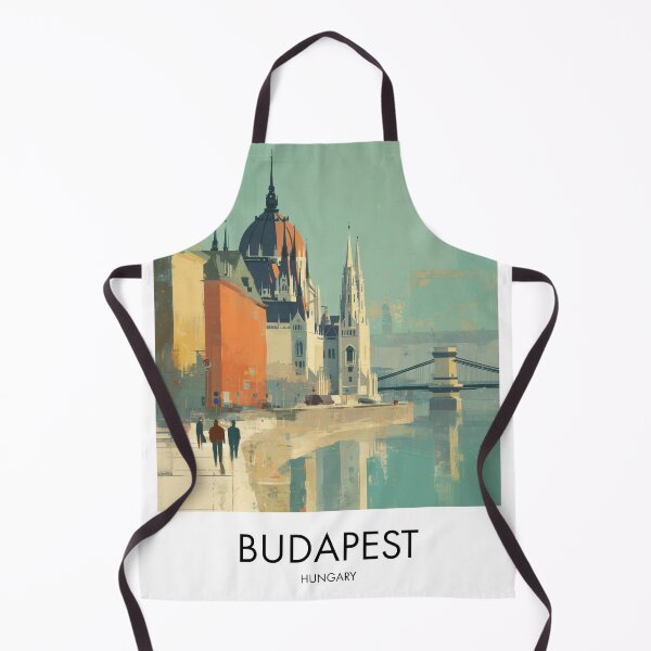 Item preview, Budapest – Parliament Riverside Travel Print, Hungary designed and sold by MarkedArtPrints.