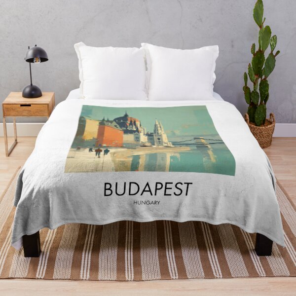 Item preview, Budapest – Parliament Riverside Travel Print, Hungary designed and sold by MarkedArtPrints.