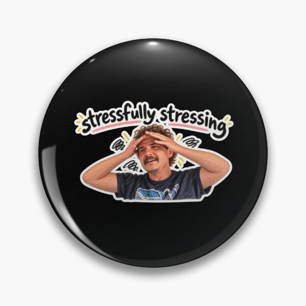 Item preview, Stressfully stressing - Pedro  designed and sold by MileAMinBrain.