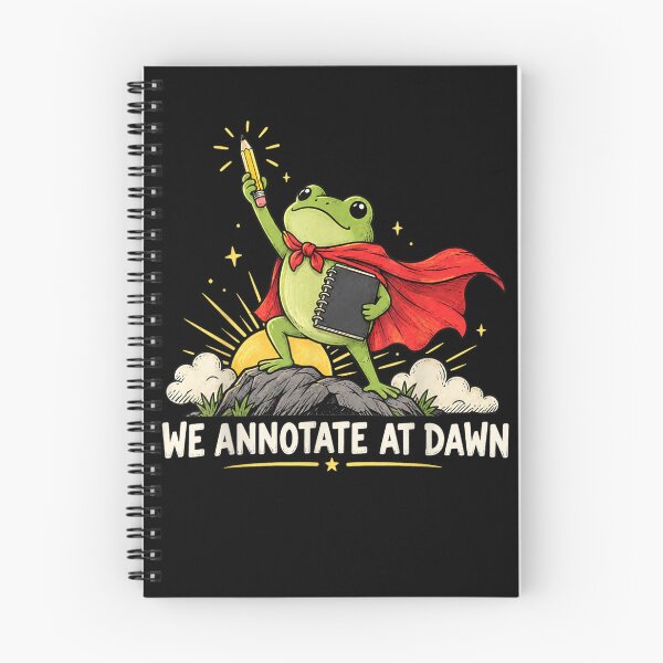 Item preview, We Annotate At Dawn Frog English Teacher Back to School  designed and sold by ArtByimamS.