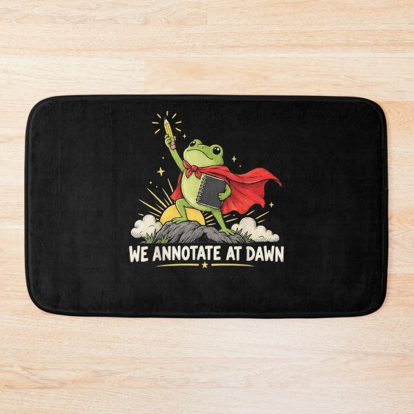 Item preview, We Annotate At Dawn Frog English Teacher Back to School  designed and sold by ArtByimamS.