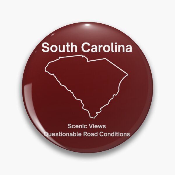 Item preview, South Carolina: Scenic Views, Questionable Road Conditions. designed and sold by WilAugusta.