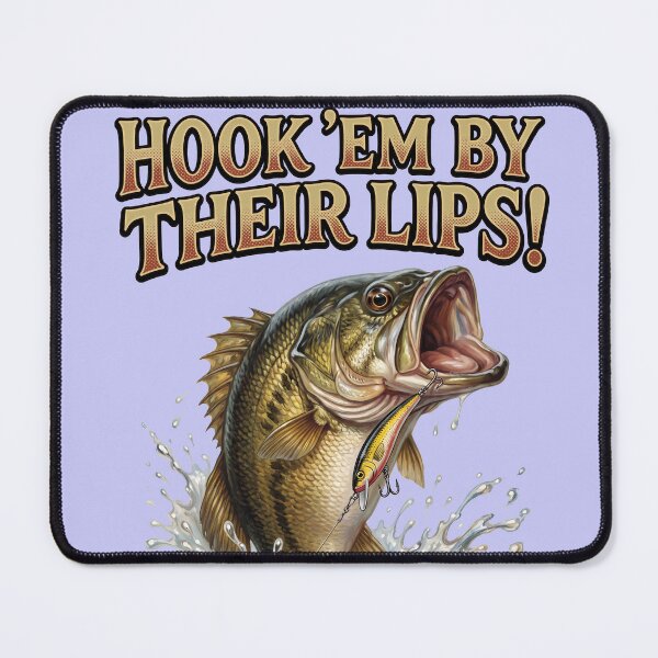Item preview, Hook ’Em by the Lips! designed and sold by graficsfx.