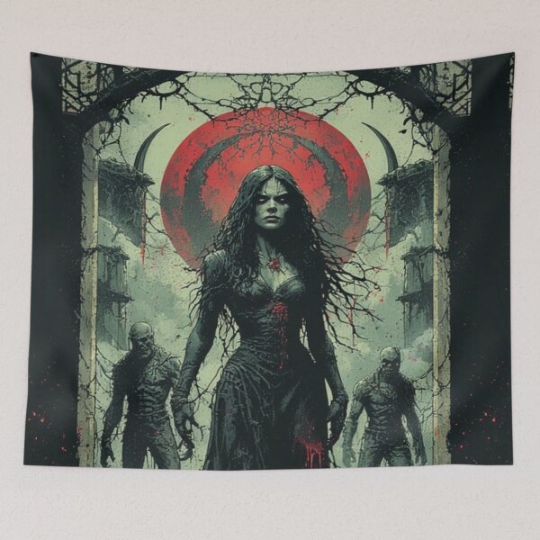 Artikelvorschau, HELL-O-WEEN: Frankensteins Braut; Monster-T-Shirts in limitierter Auflage entworfen und verkauft von FANTASY FRENZY.