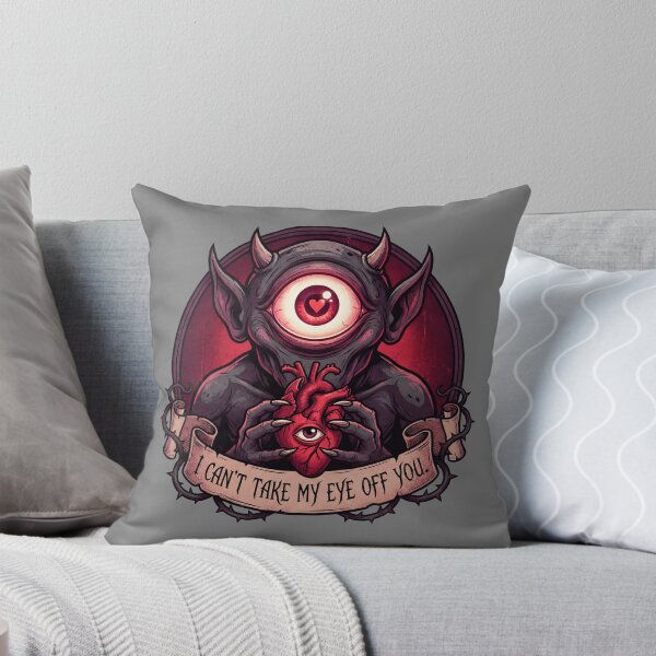 Item preview, Cyclops Holding a Heart and Eye designed and sold by ThreadRiotTees.