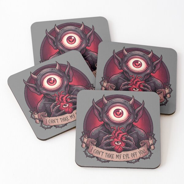 Item preview, Cyclops Holding a Heart and Eye designed and sold by ThreadRiotTees.