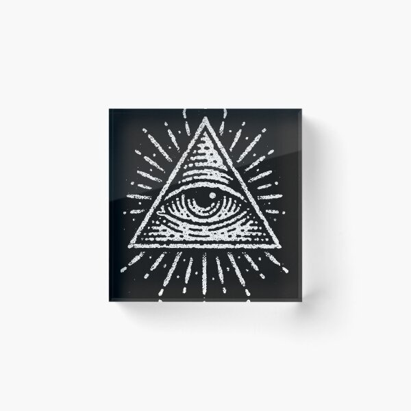 Item preview, Eye in Triangle Symbol designed and sold by folskullyz.