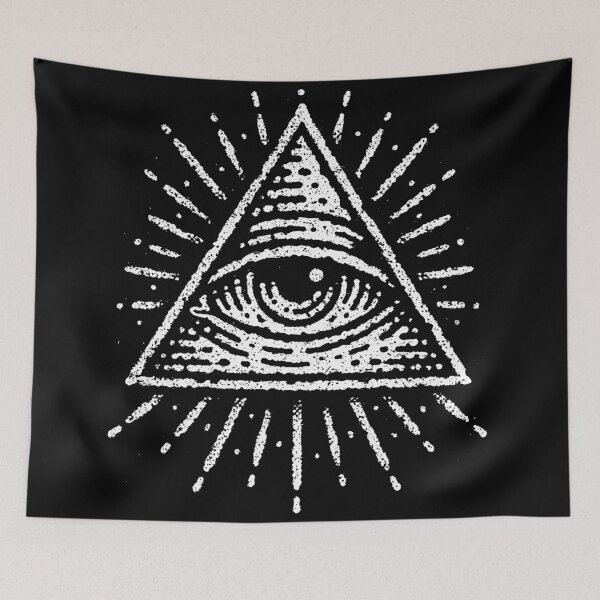 Item preview, Eye in Triangle Symbol designed and sold by folskullyz.
