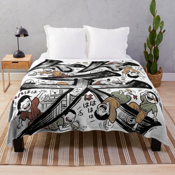 Item preview, Japanese Kanji Playful Anime Manga Characters Retro Art designed and sold by mood-draftsman.