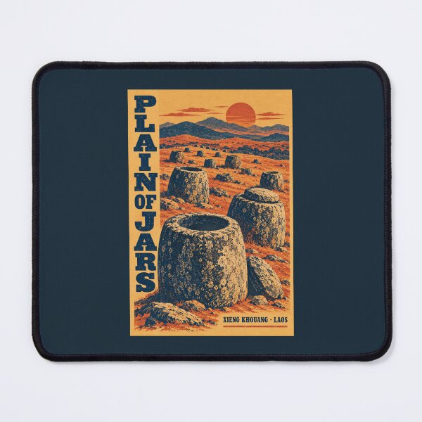 Item preview, Plain of Jars - Laos designed and sold by GoodOldVintage.