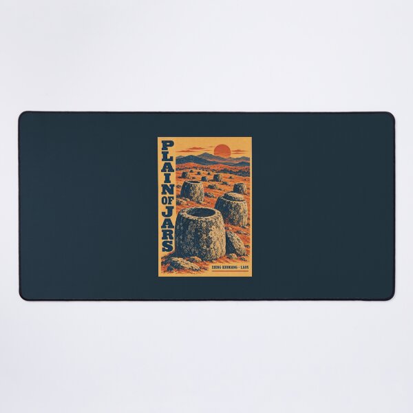 Item preview, Plain of Jars - Laos designed and sold by GoodOldVintage.