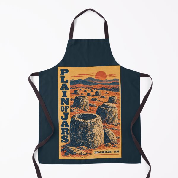 Aperçu de l'œuvre Plaine des Jarres - Laos créée et vendue par GoodOldVintage.